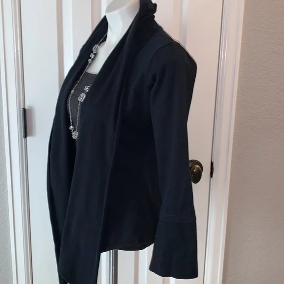 Like New Halo Open Front Knit Cardigan. Sz. M - Picture 4 of 7